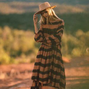 Anthropologie Euphrates Dyed Tunic Dress by NORBLACK NORWHITE